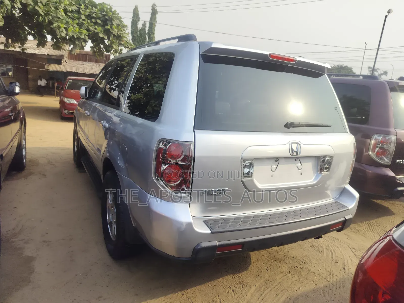 Honda Pilot EX-L 4x2 (3.5L 6cyl 5A) 2007 Silver