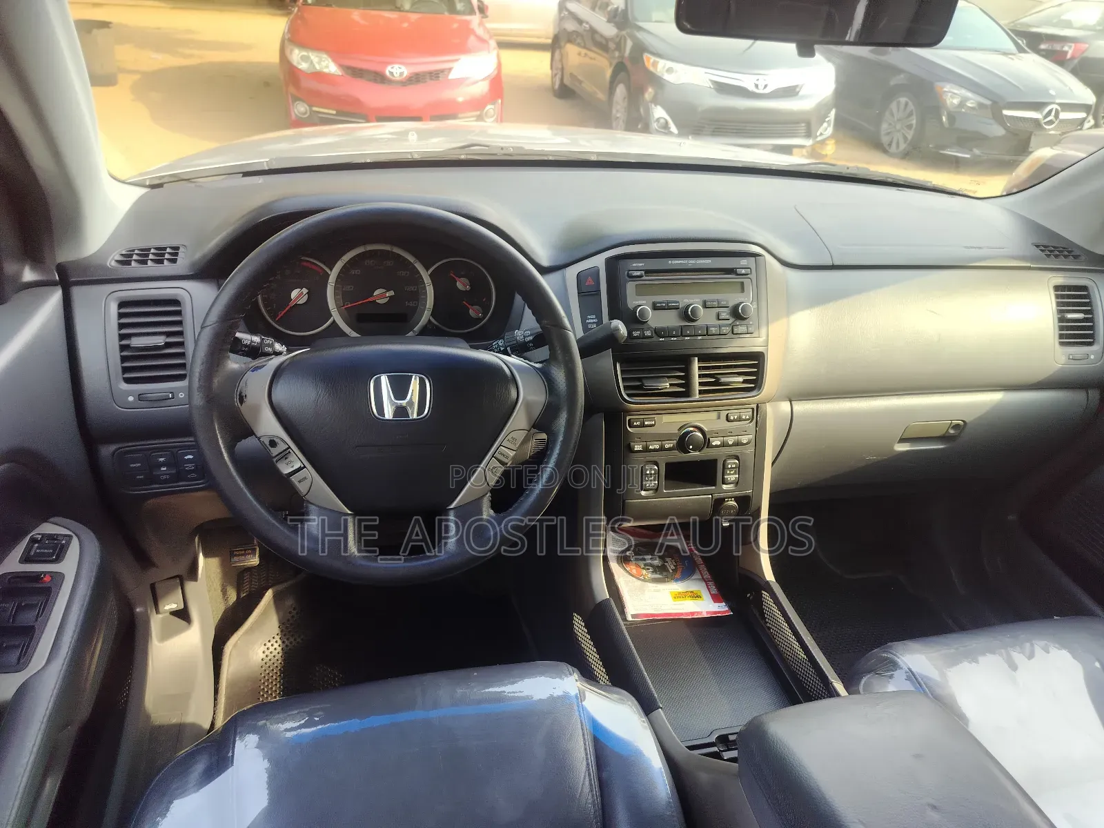 Honda Pilot EX-L 4x2 (3.5L 6cyl 5A) 2007 Silver