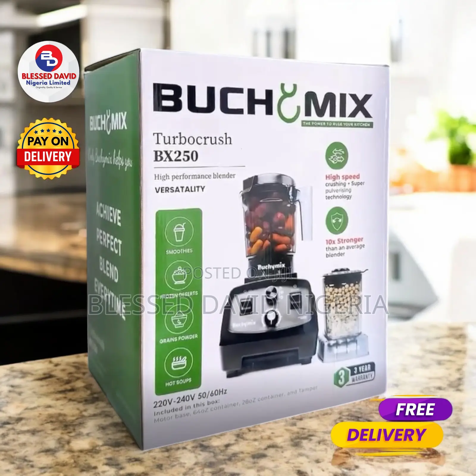 Buchymix Turbocrush Blender - Bx-250