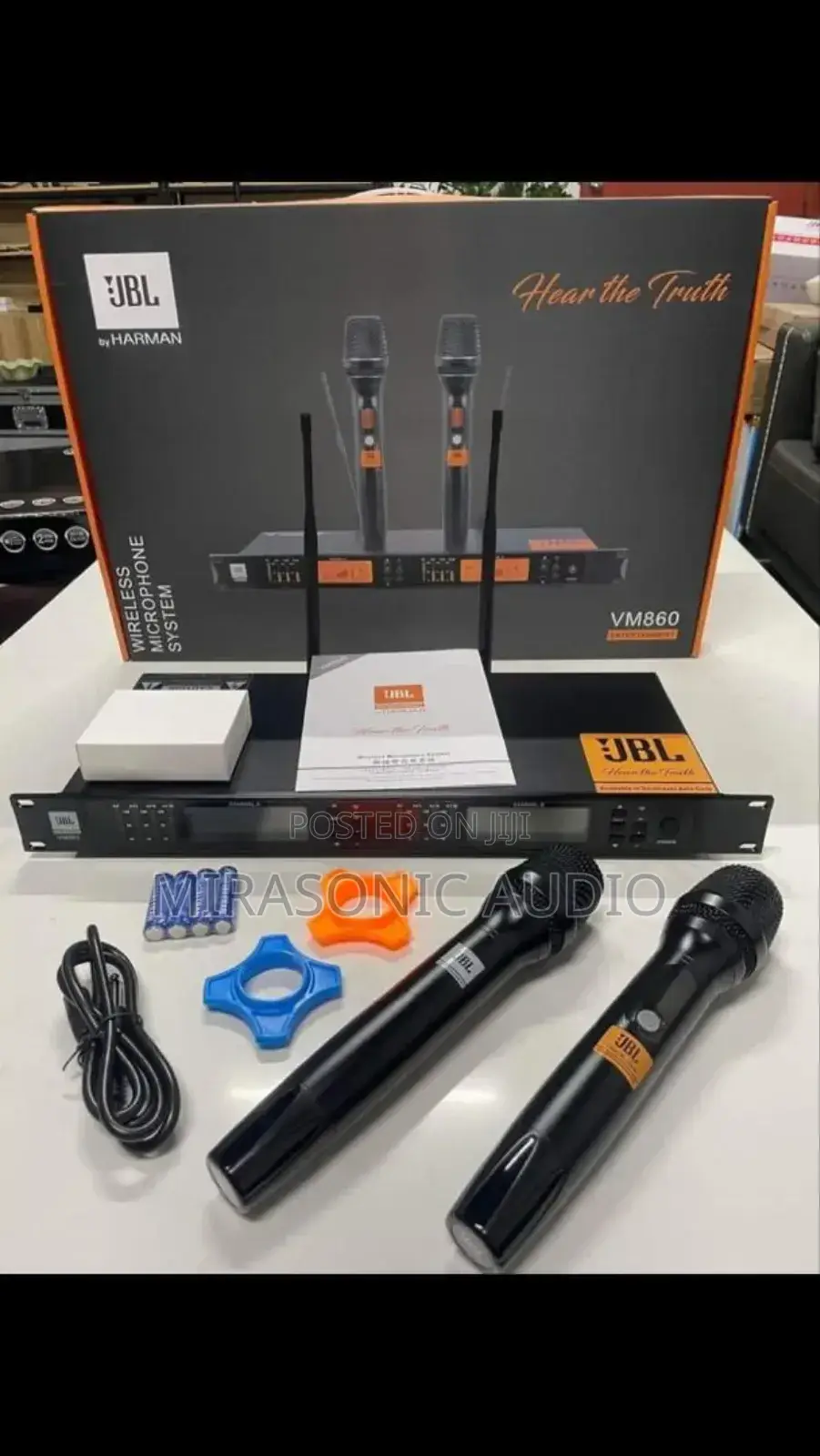 JBL VM 860 Professional Stage Wireless Microphone
