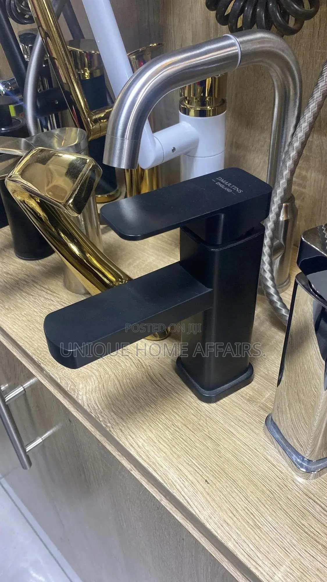 Black Lite Antirust Mixer Tap