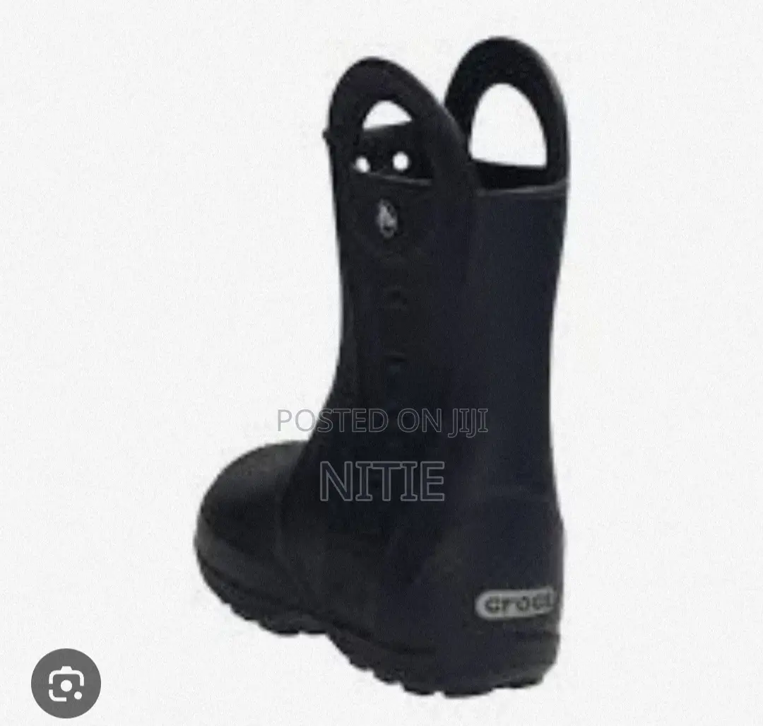 Crocs Kids Handle It Boots (Black)