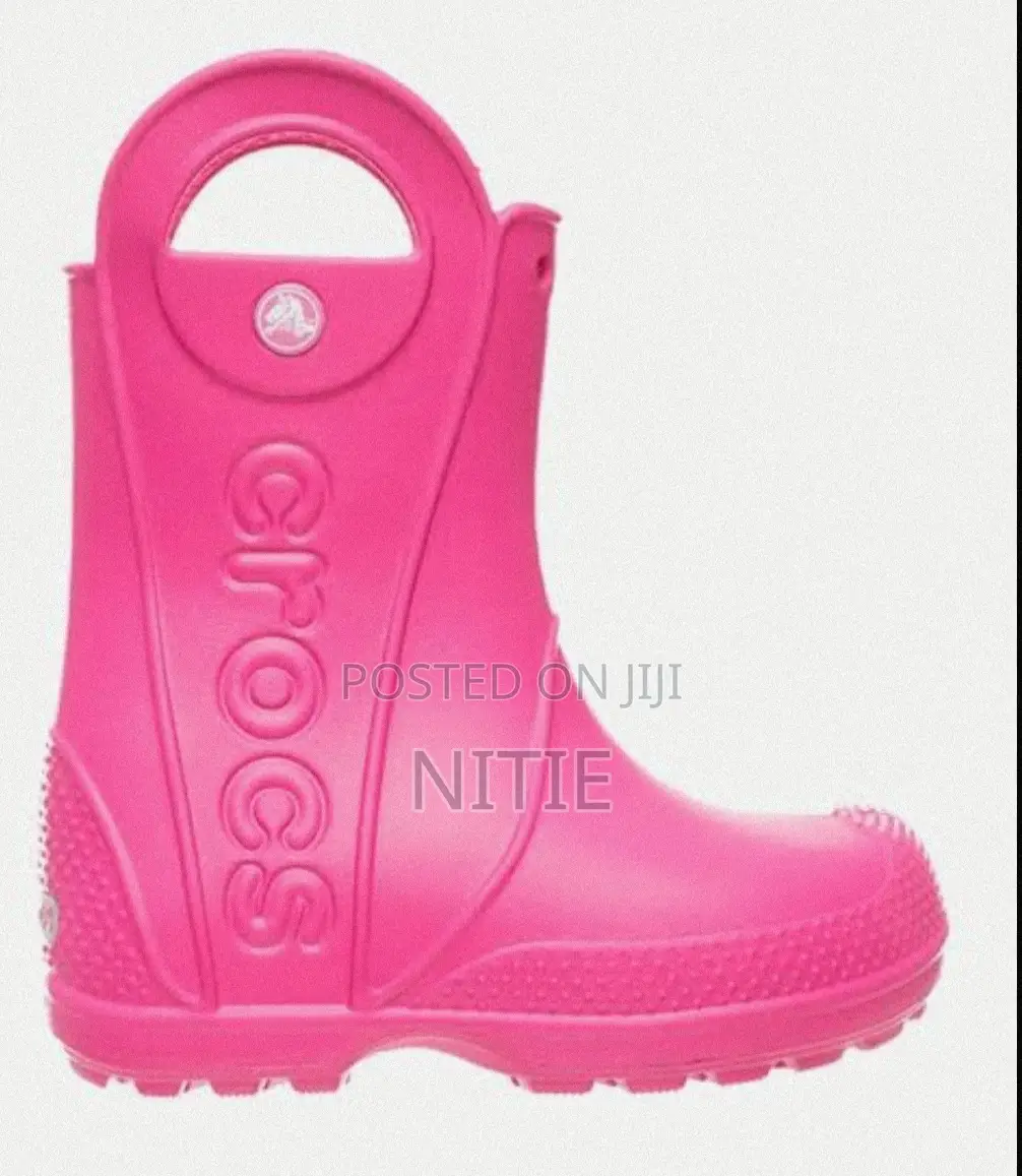Crocs Kids Handle It Boots (Pink)
