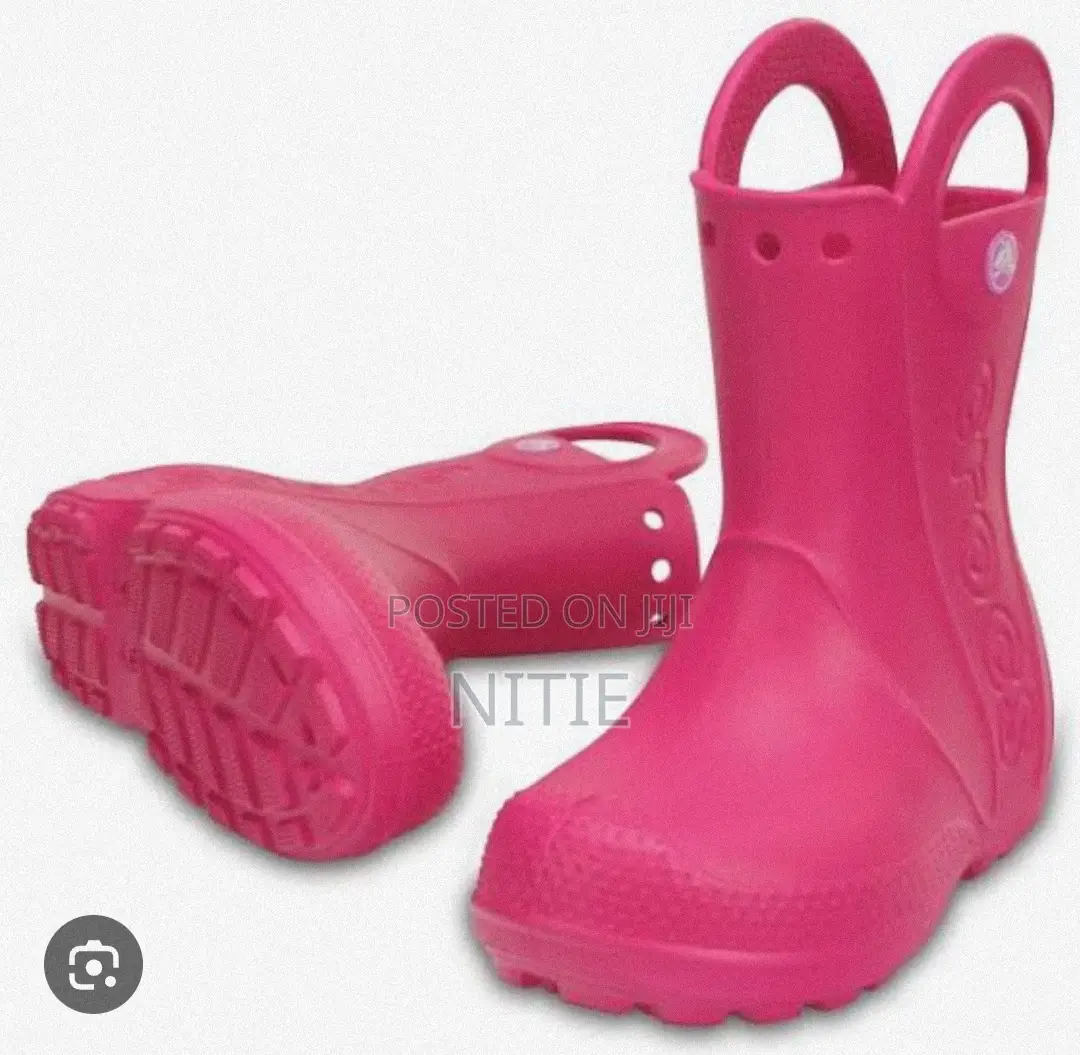 Crocs Kids Handle It Boots (Pink)