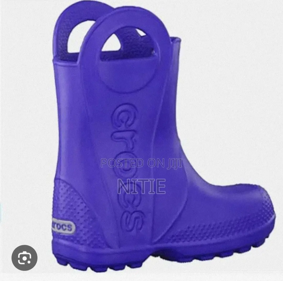 Crocs Kids Handle It Boots (Purple)
