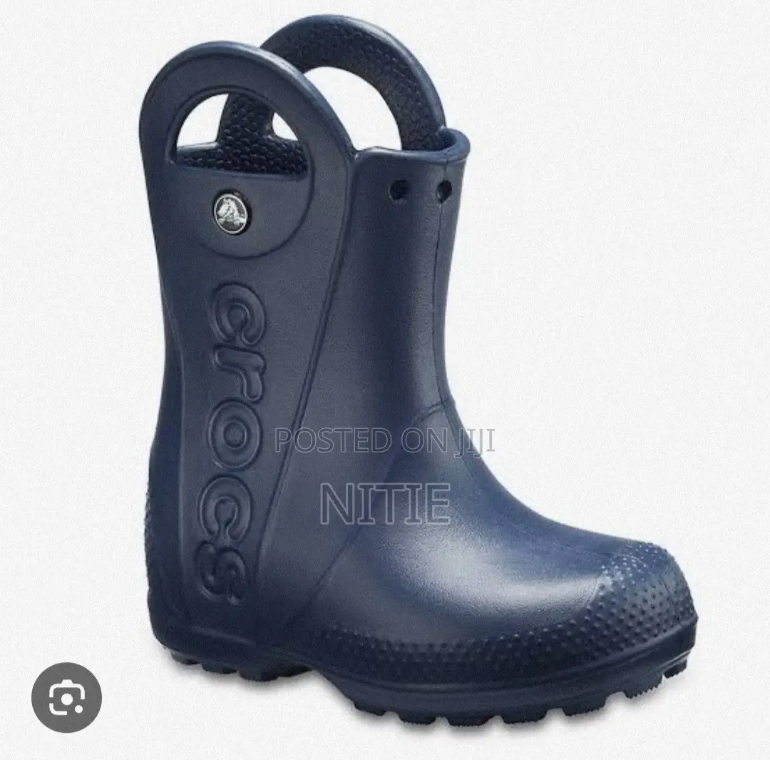 Crocs Kids Handle It Boots (Navy Blue)