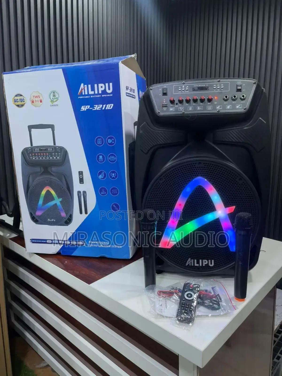 Ailipu Rechargeable Pa System Big Battery