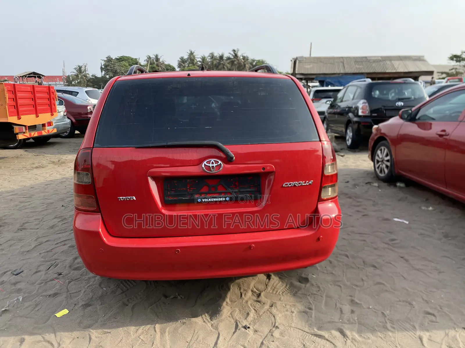 Toyota Corolla 2007 Red