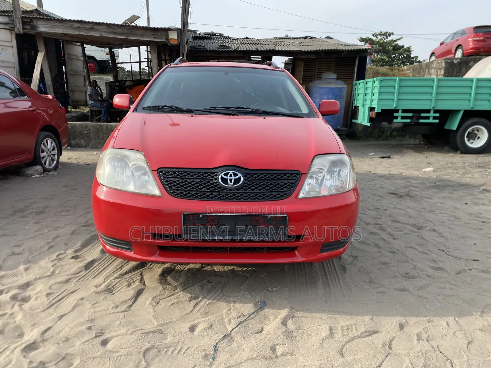 Toyota Corolla 2007 Red
