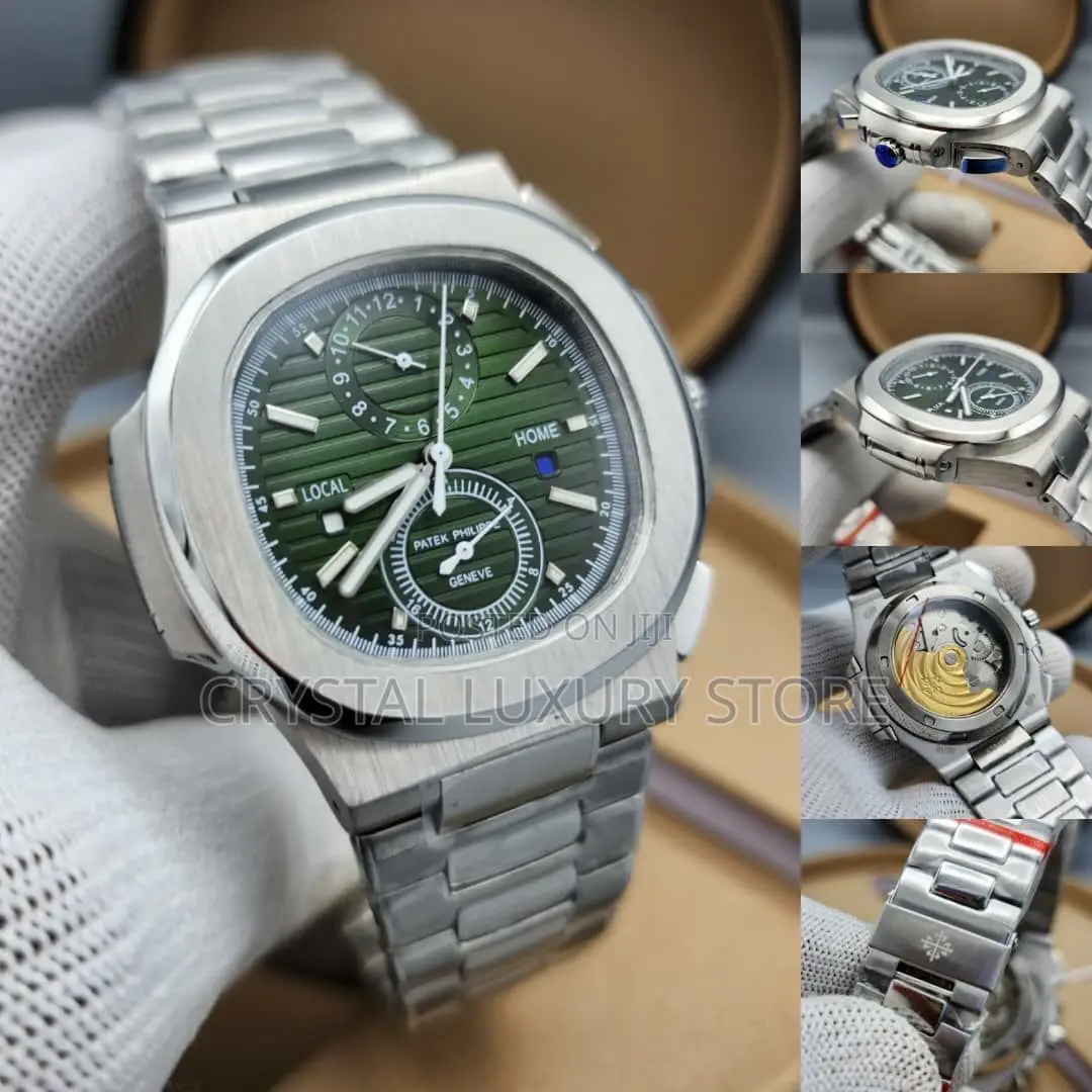 Patek Philippe Quality Luxury Men Chain Strap Wristwatch