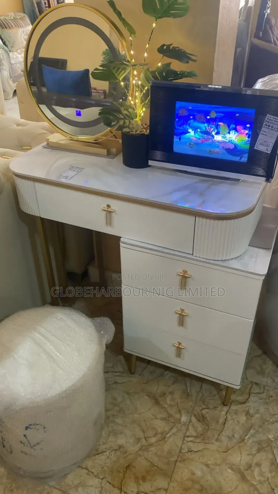Make Up Dressing Mirror and Cupboard