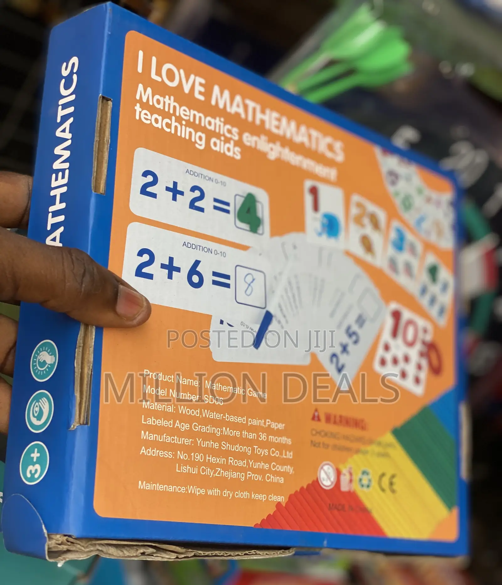 I Love Mathematics Educational Toy