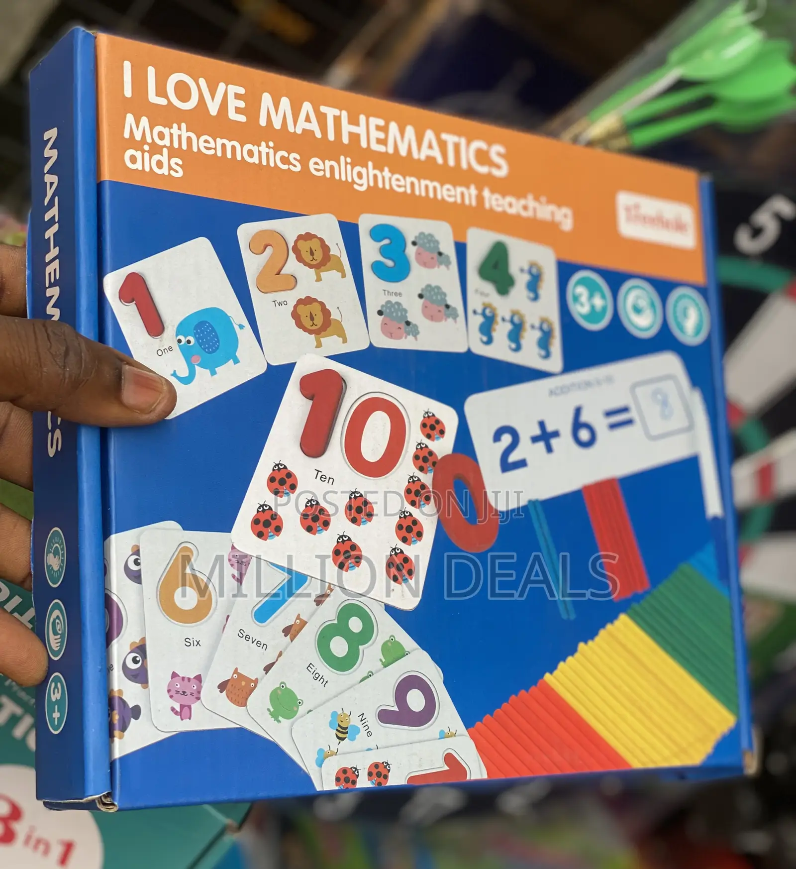 I Love Mathematics Educational Toy