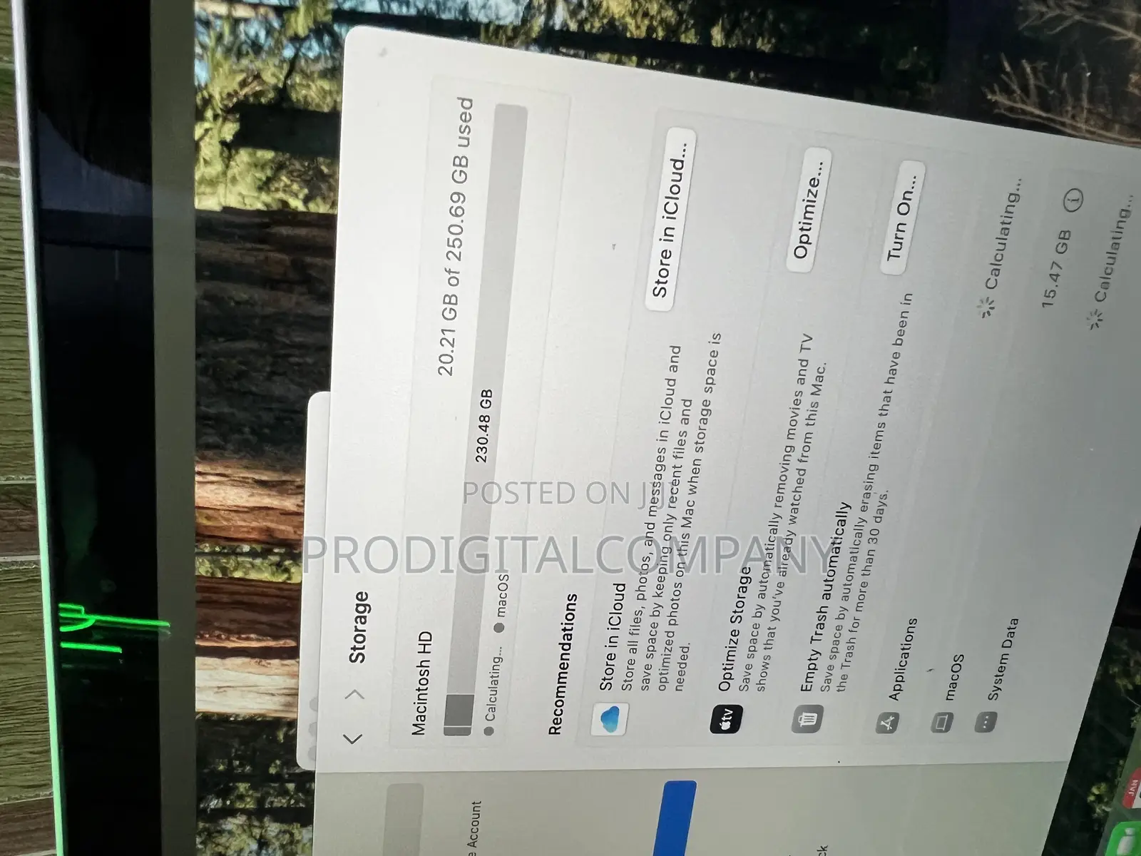 Laptop Apple MacBook Air 8GB Intel Core I3 SSD 256GB