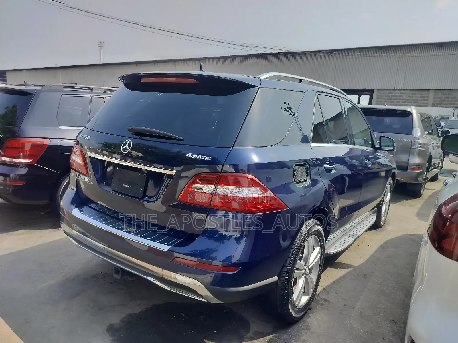 Mercedes-Benz M Class 2014 Blue