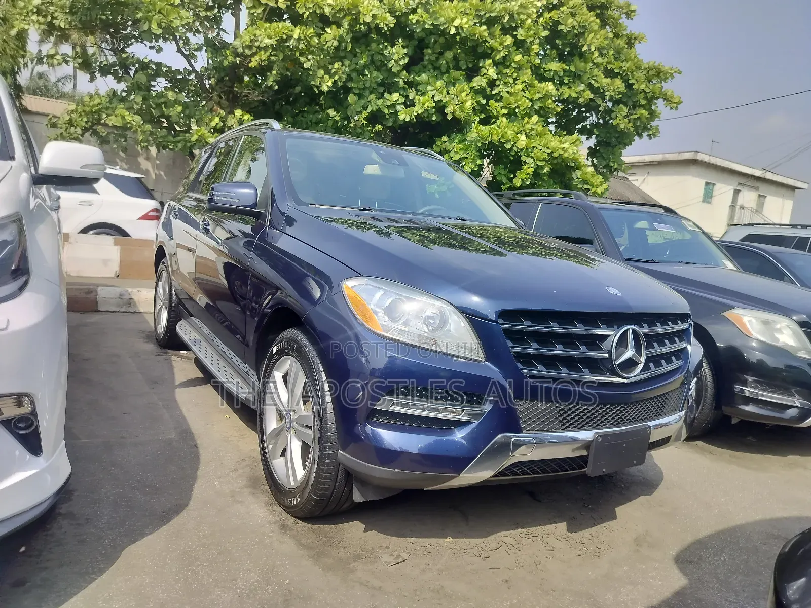 Mercedes-Benz M Class 2014 Blue