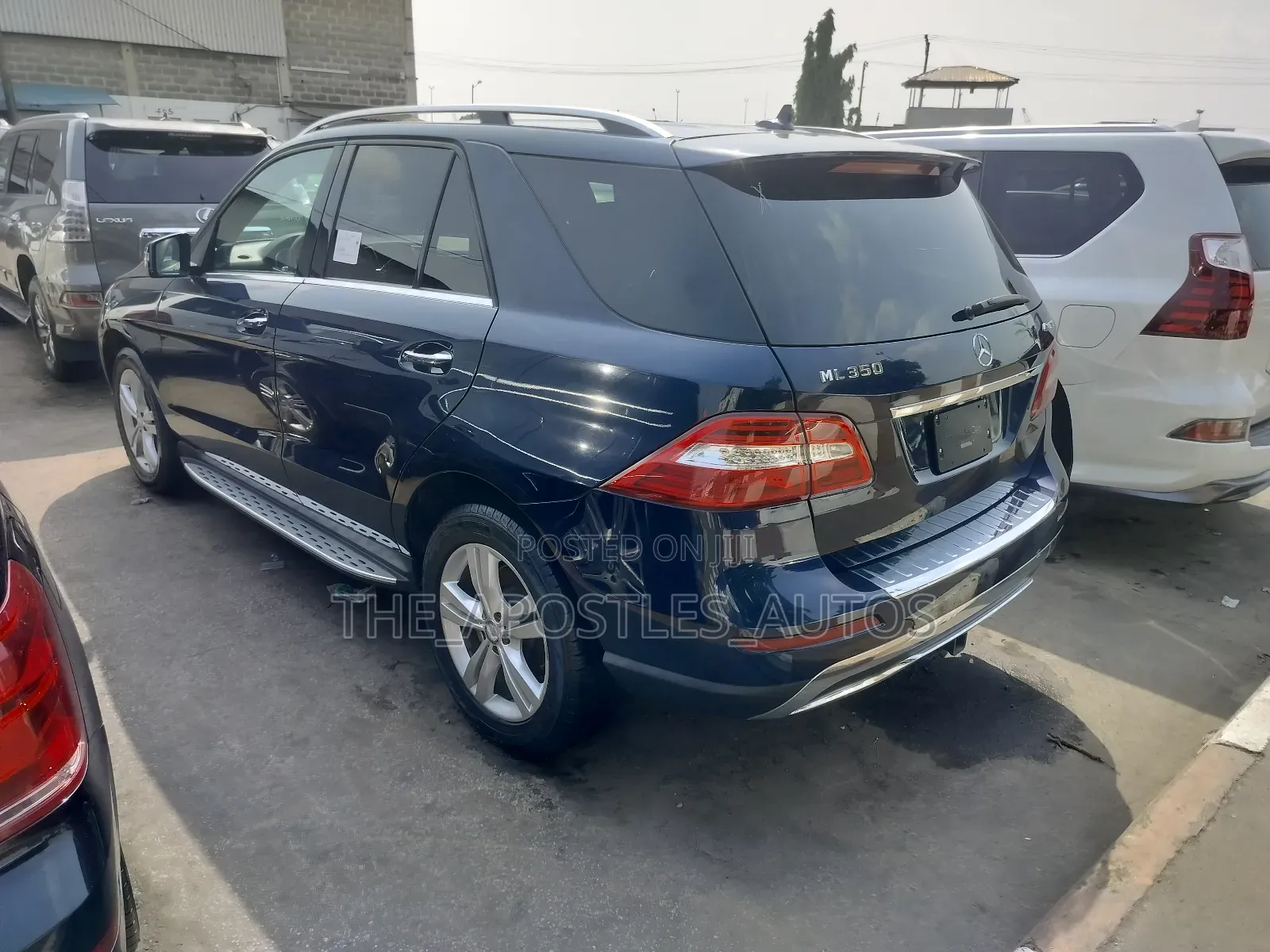 Mercedes-Benz M Class 2015 Blue