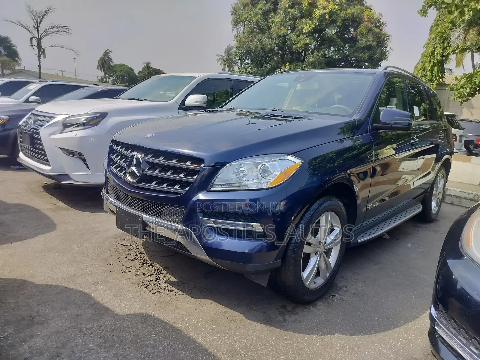 Mercedes-Benz M Class 2015 Blue
