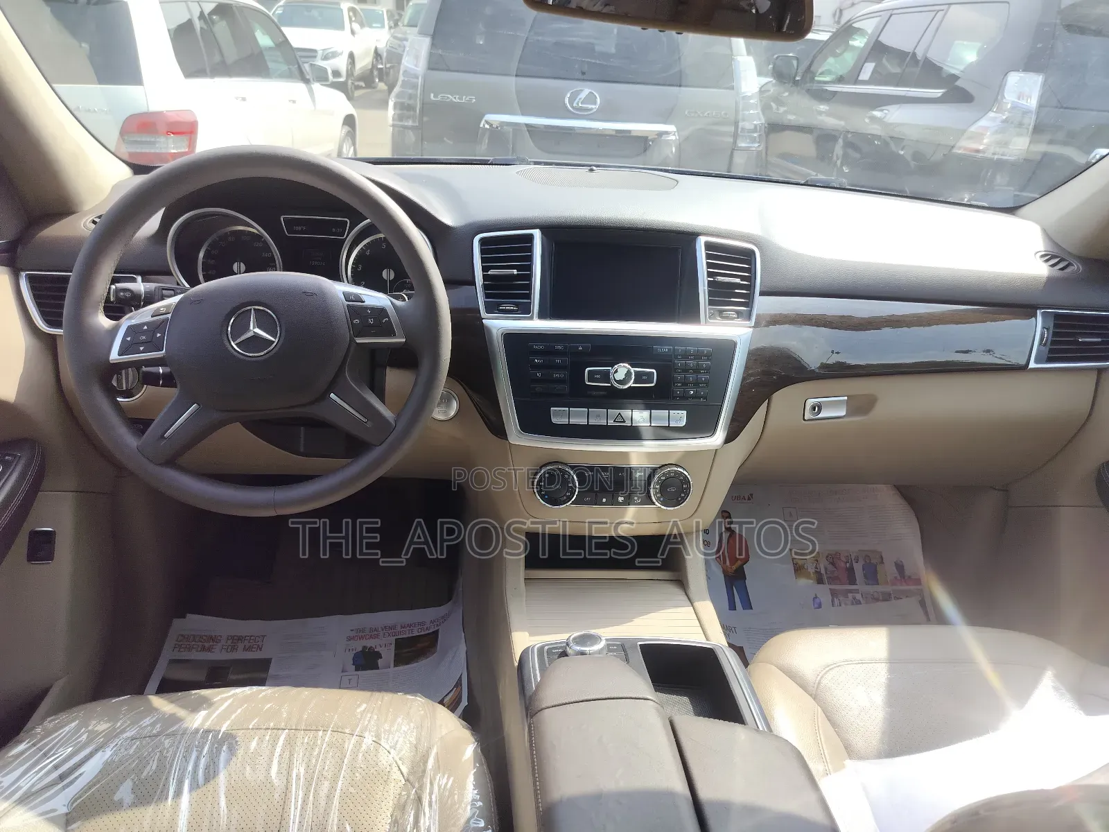 Mercedes-Benz M Class 2015 Blue