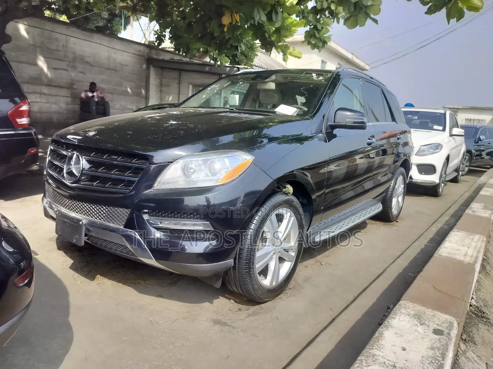 Mercedes-Benz M Class ML 350 4x2 2013 Black