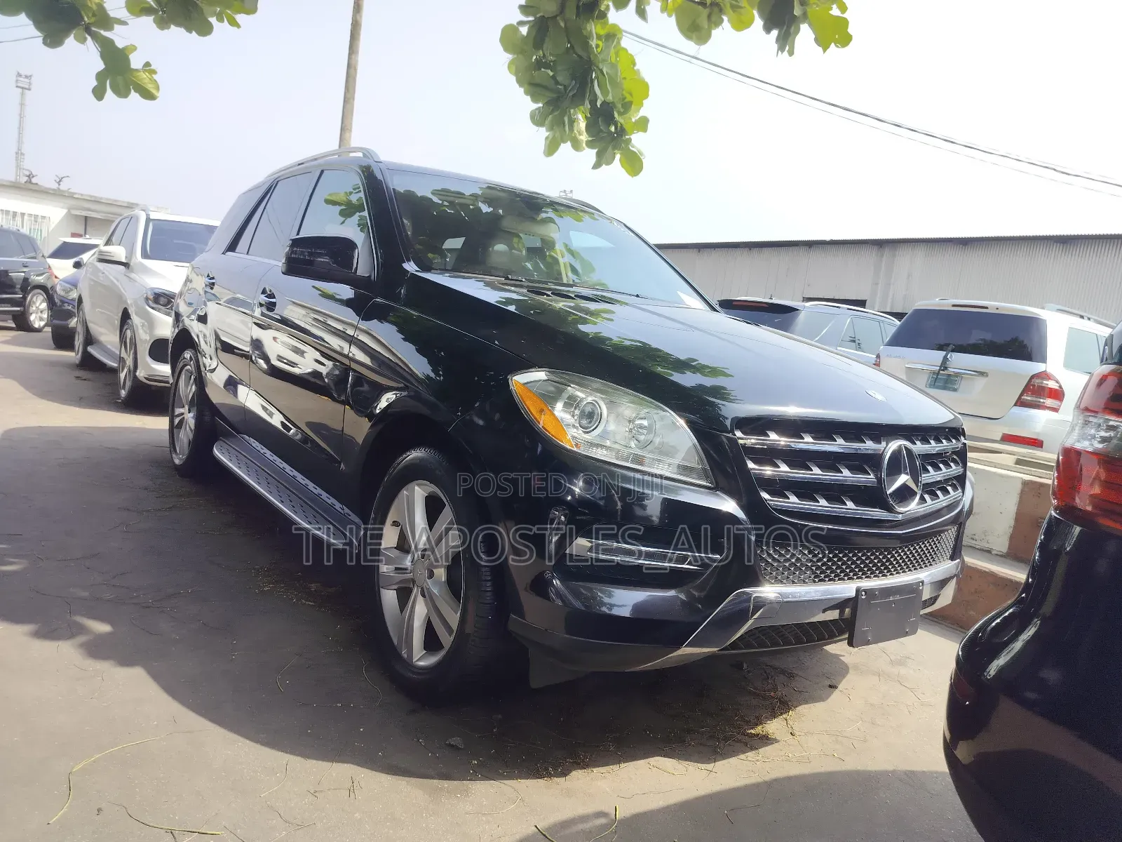 Mercedes-Benz M Class ML 350 4x2 2013 Black