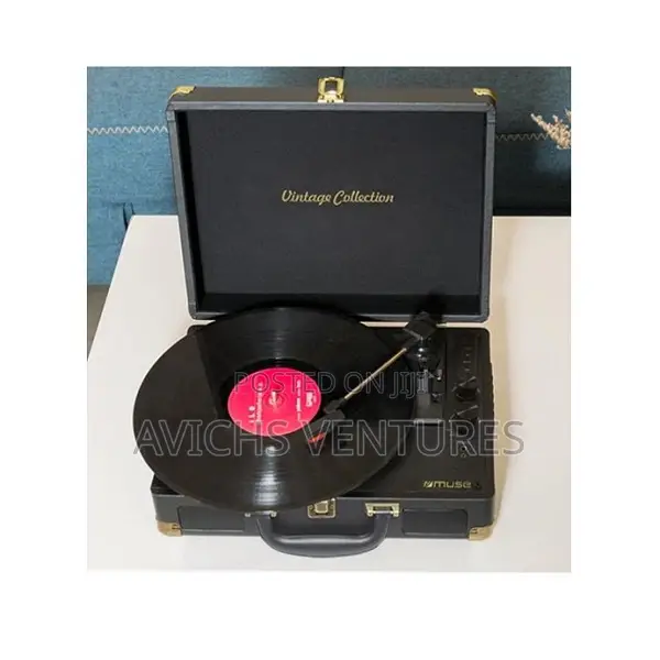 Muse 5 in 1 Bluetooth Usb Encoding Vintage Turntable