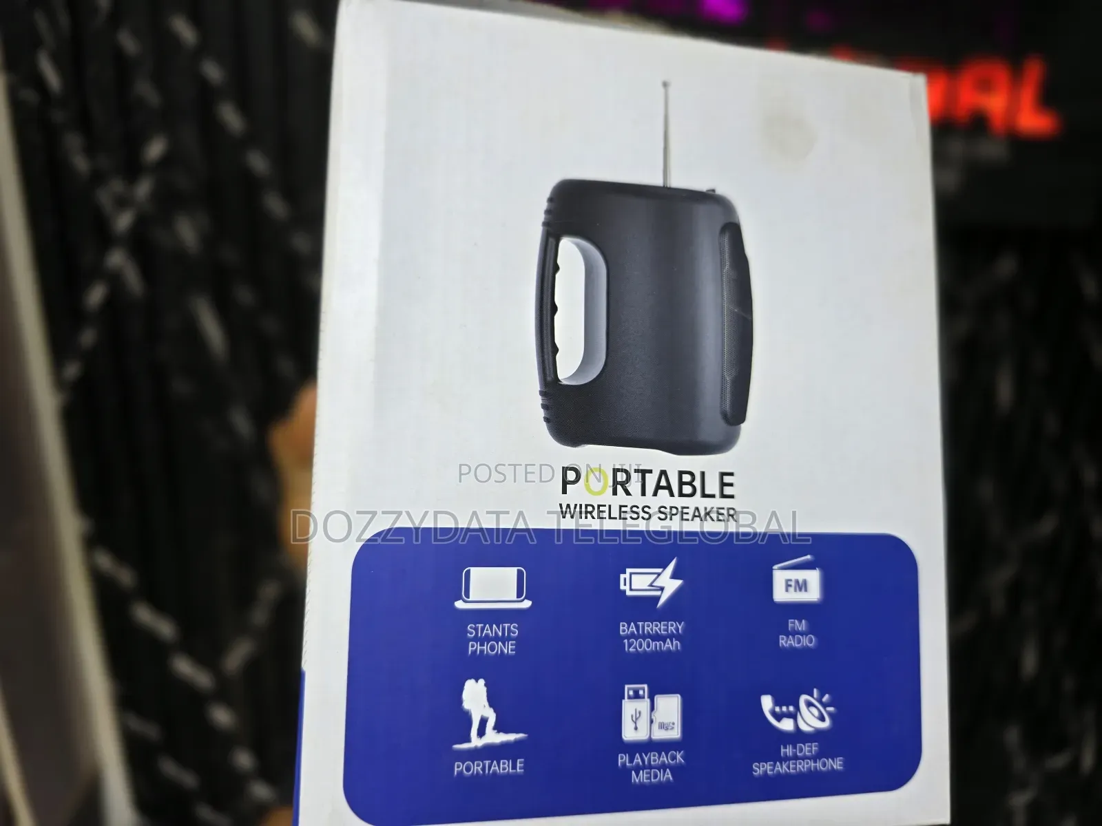 Wuf-W17 Portable Wireless Speaker