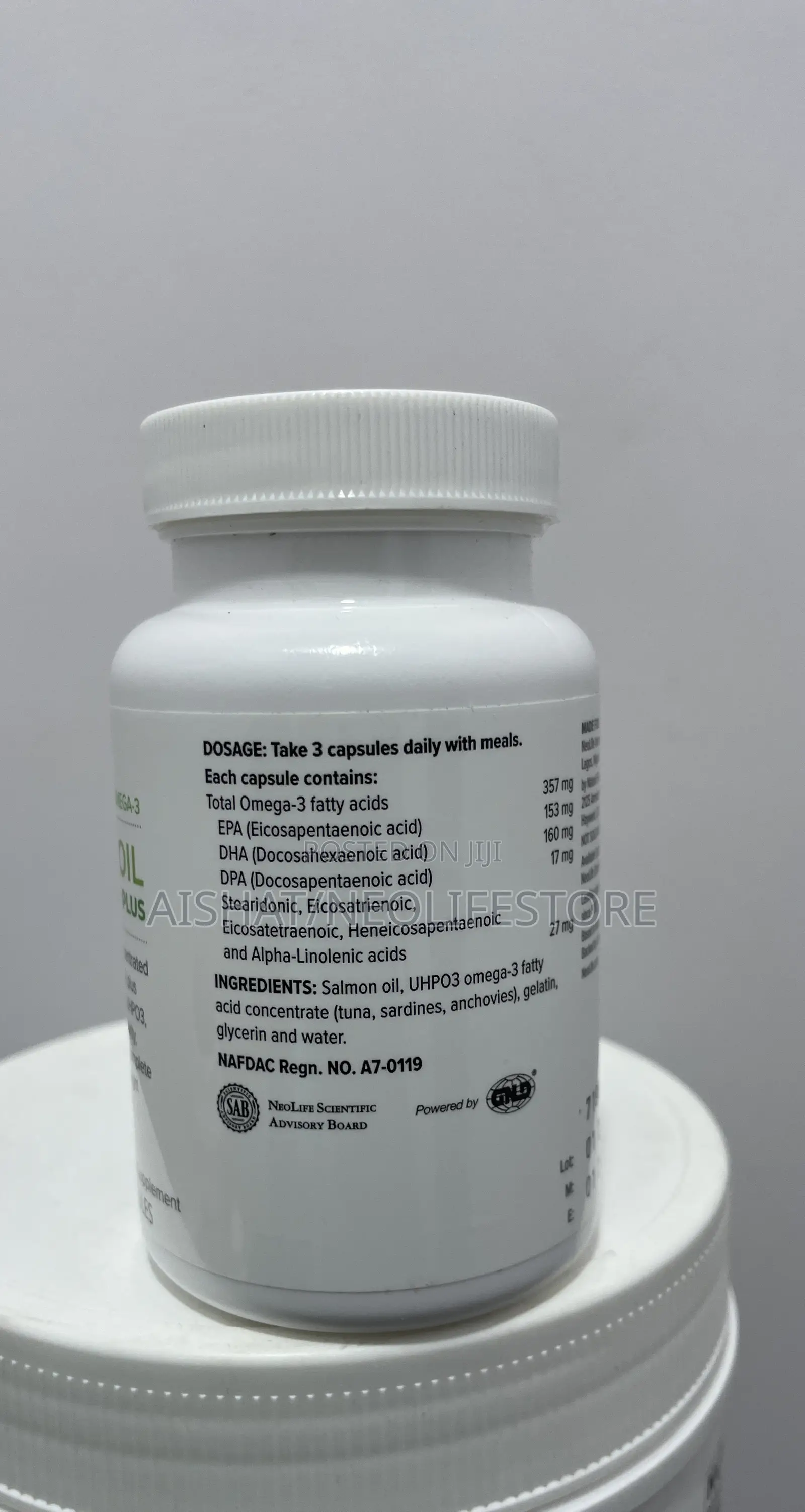 Omega-3 Salmon Oil Plus