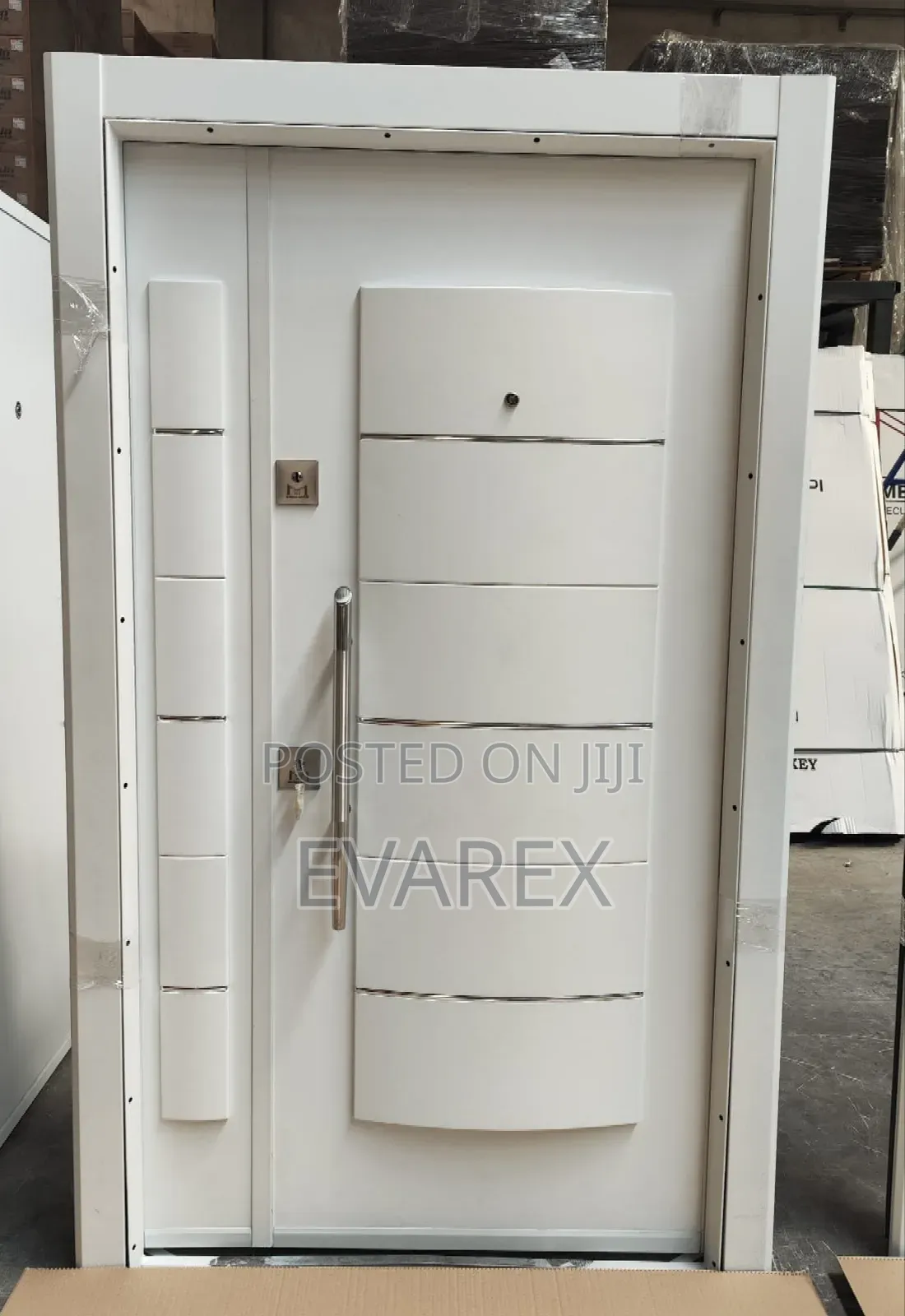 Luxury White Door, for Main Entrance