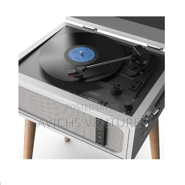 RYGHT Free Standing Wireless Turntable With Inbuilt Speaker