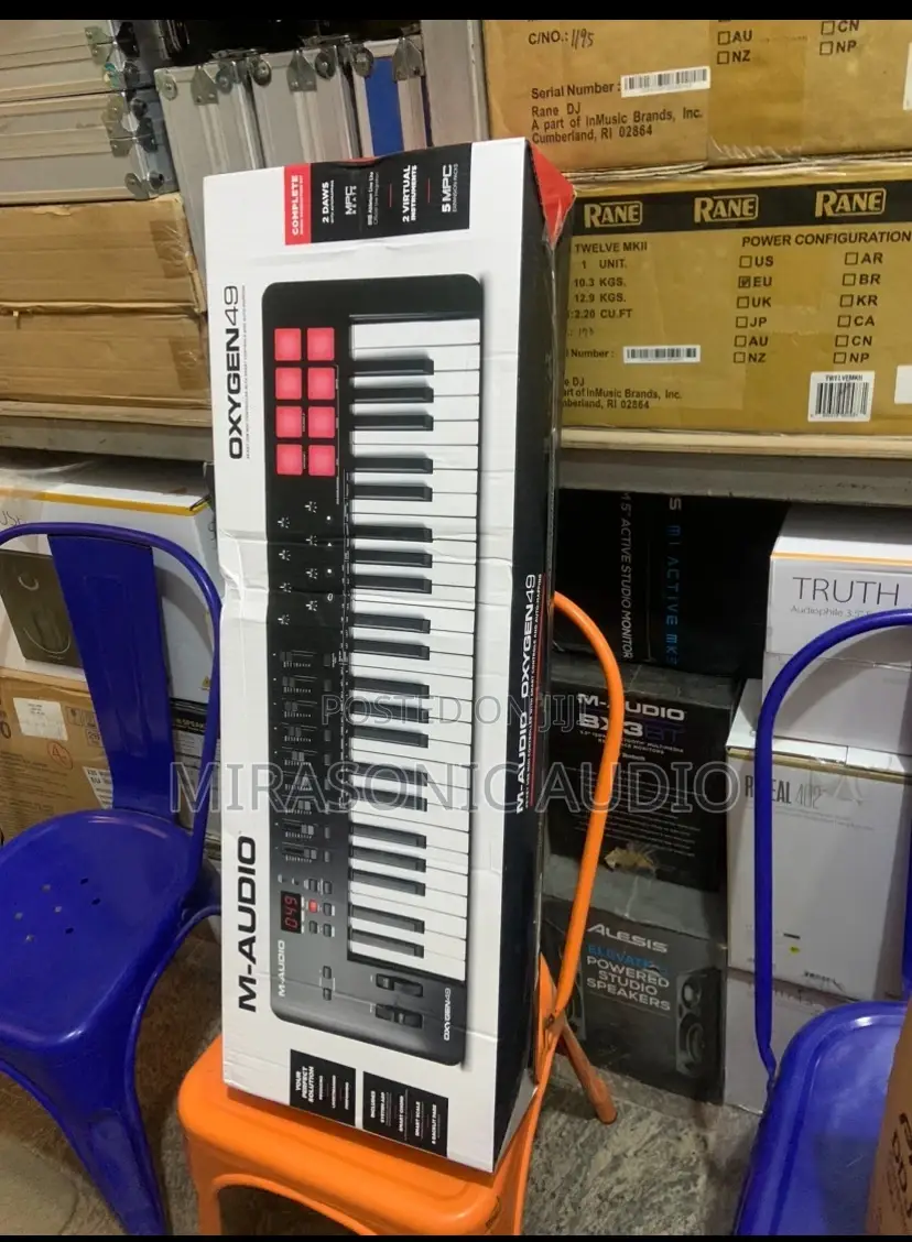 M Audio Oxygen 49 Midi Keyboard (4 Octaves)