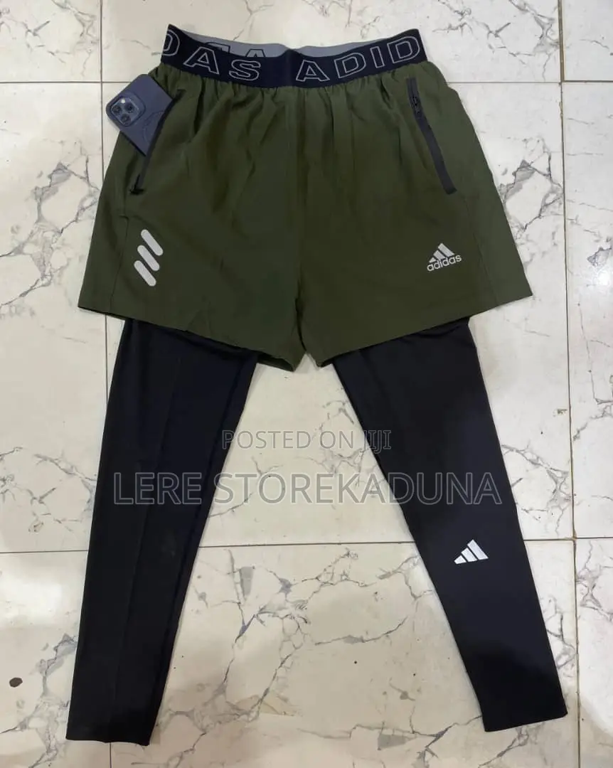 Quality Tight With Short Available in Addidas Puma and Nike