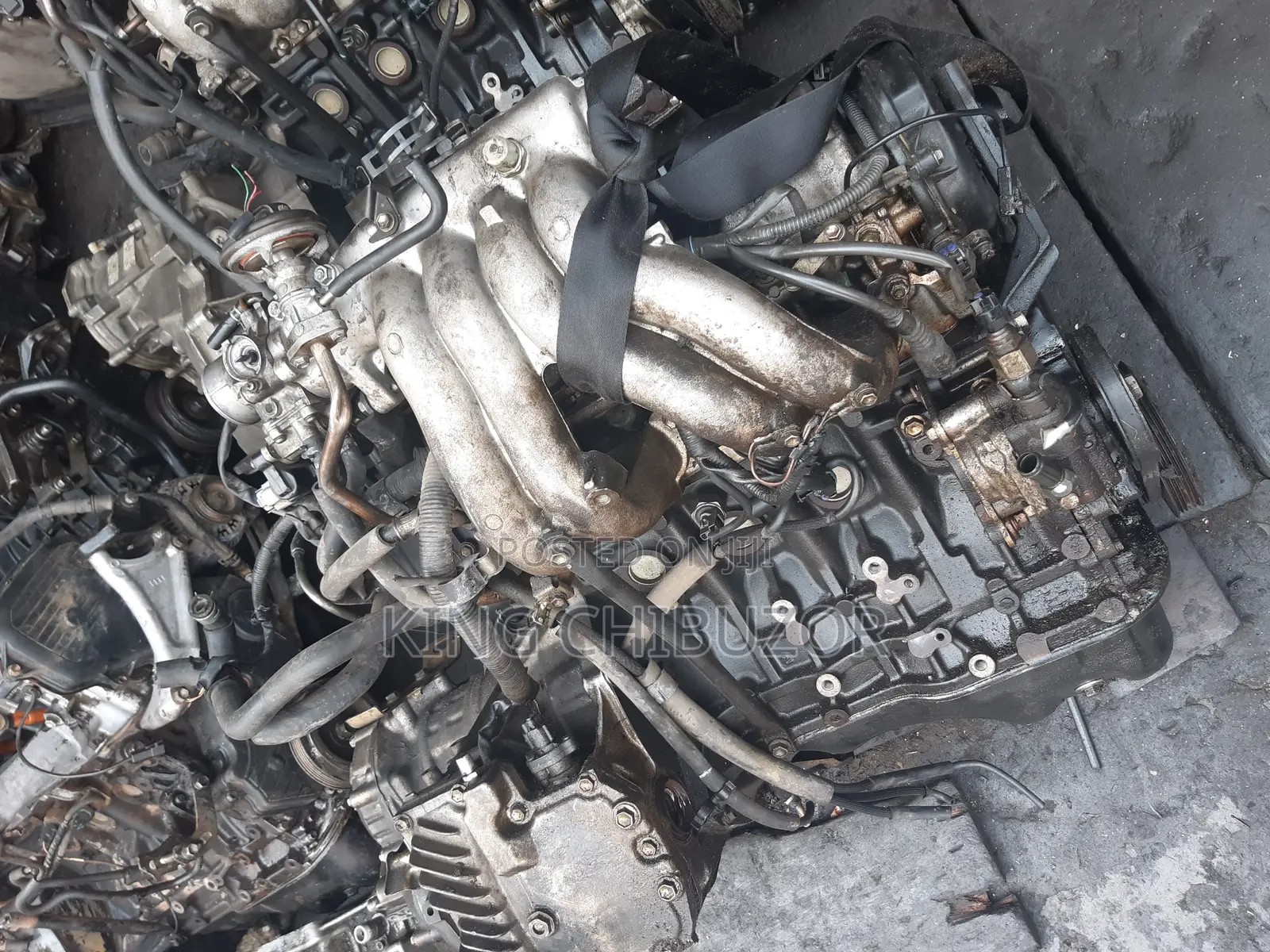5S Toyota Engine and Gearbox