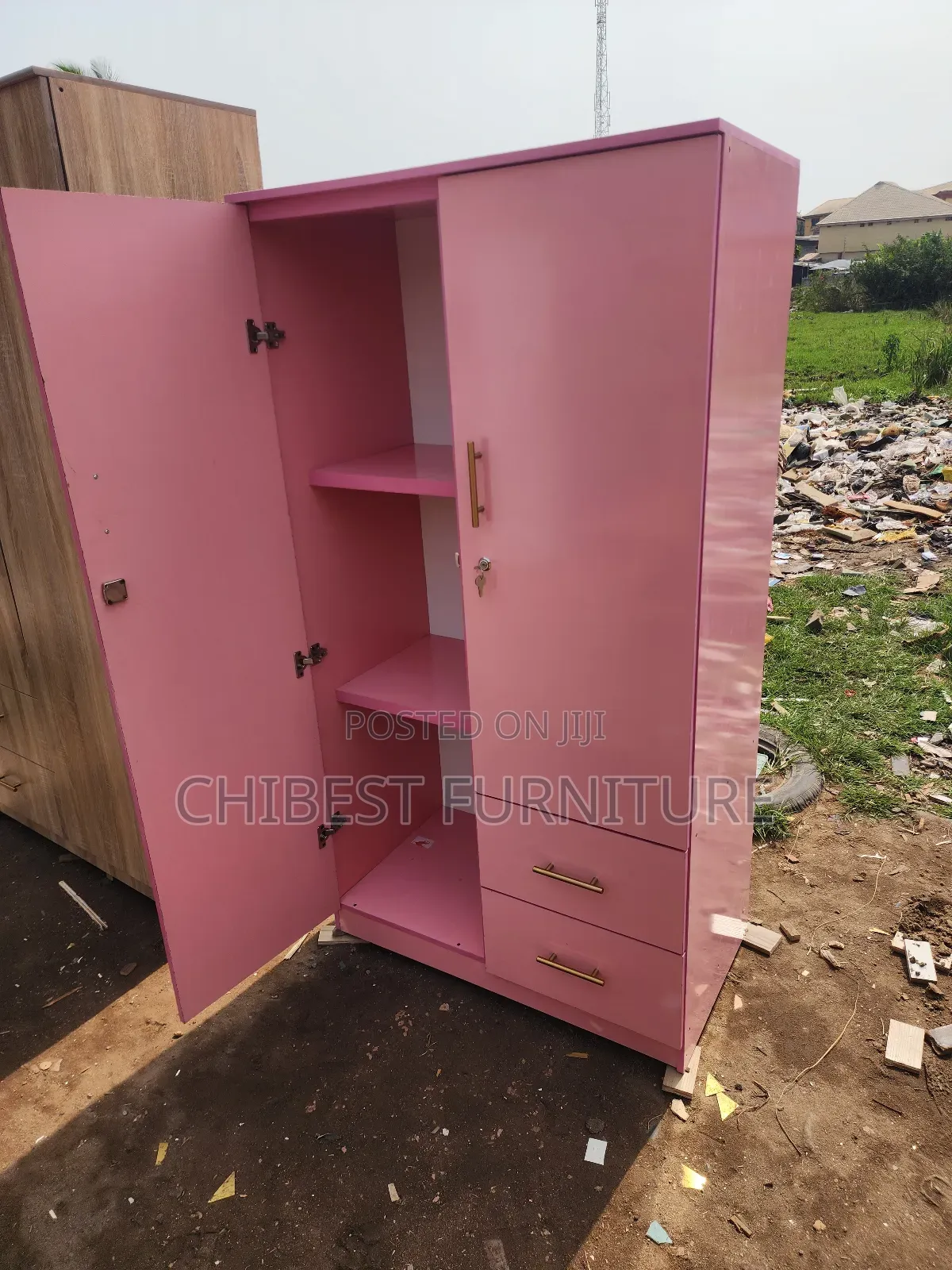 Advanced 6by4ft Wooden HDF Wardrobe