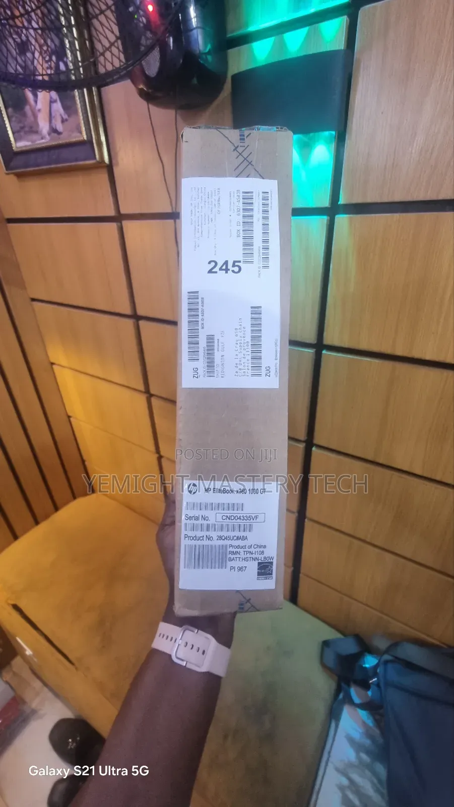 New Laptop HP EliteBook X360 1030 G7 16GB Intel Core I7 SSD 512GB