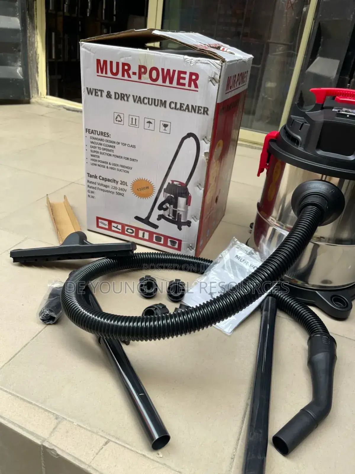 Wet and Dry Vacuum Cleaner With Blower 20L 3in1 Functions