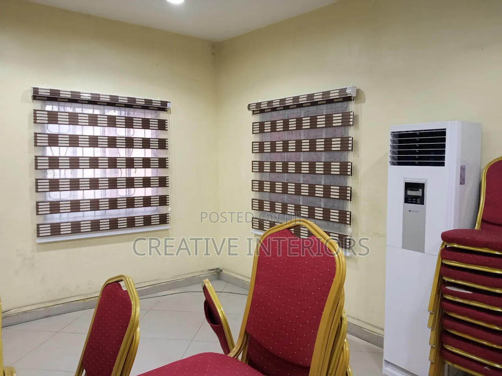 Brown Draft Day and Night Window Blinds