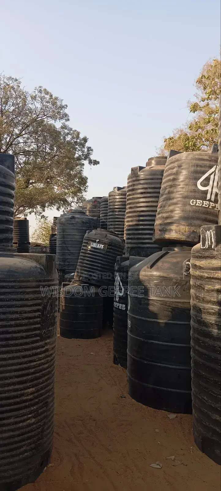 Water Tank and Plumbing Materials
