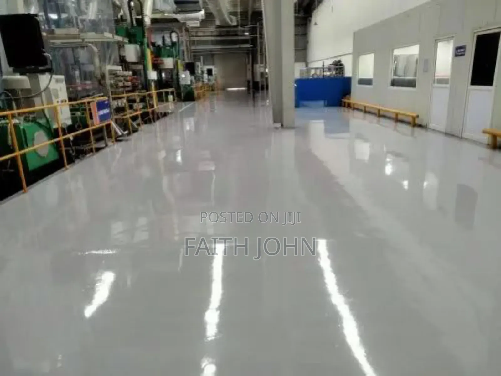 Towel Epoxy Flooring
