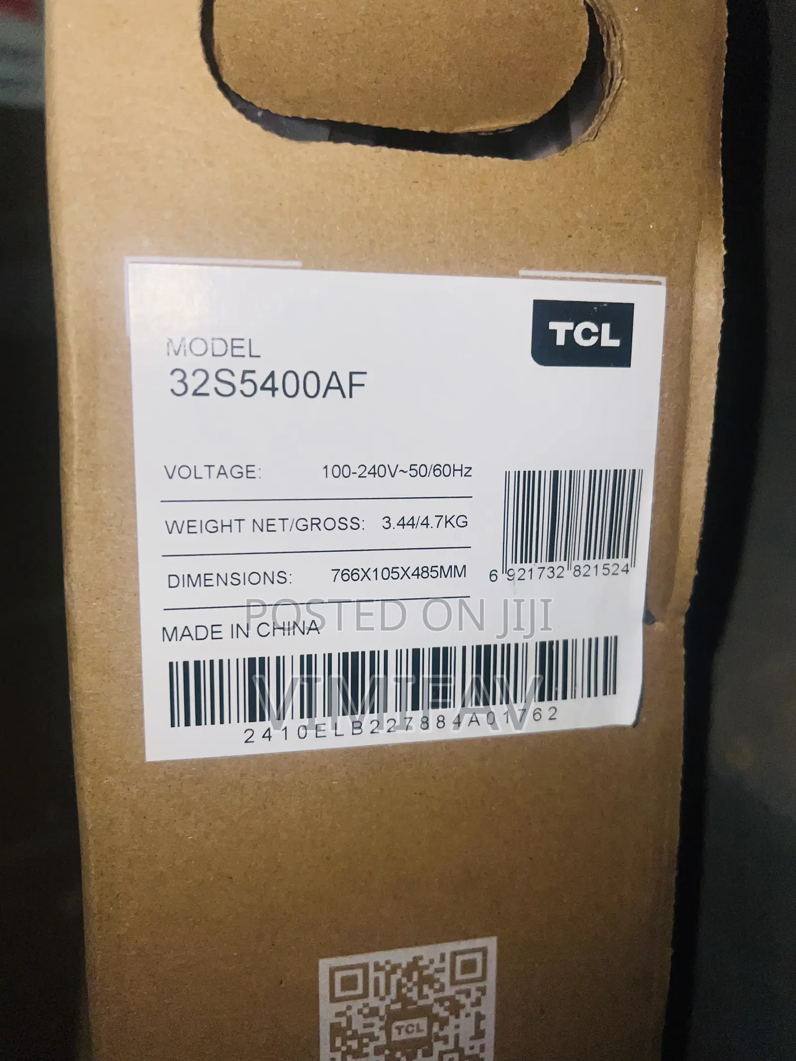 TCL 32 Inches Smart Android Tv