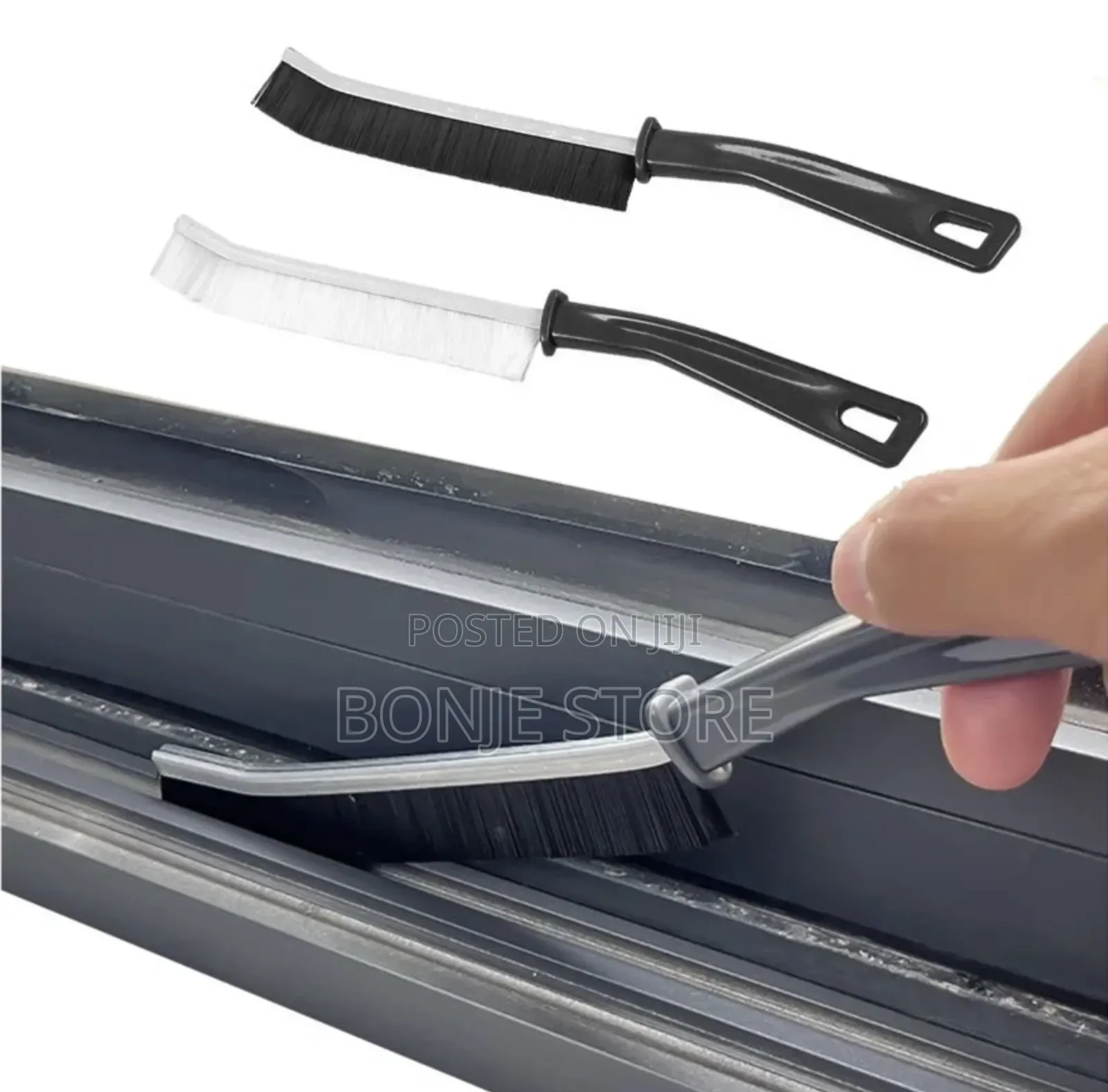 2pc Crevice Long Handle Multifunctional Quick Cleaning Brush