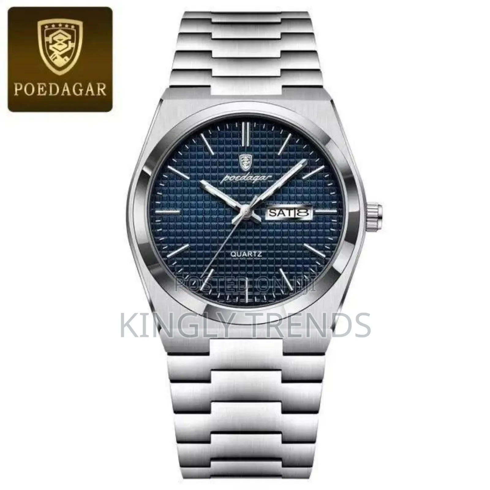 Poedegar Chain Watch With Exact Box and Bag