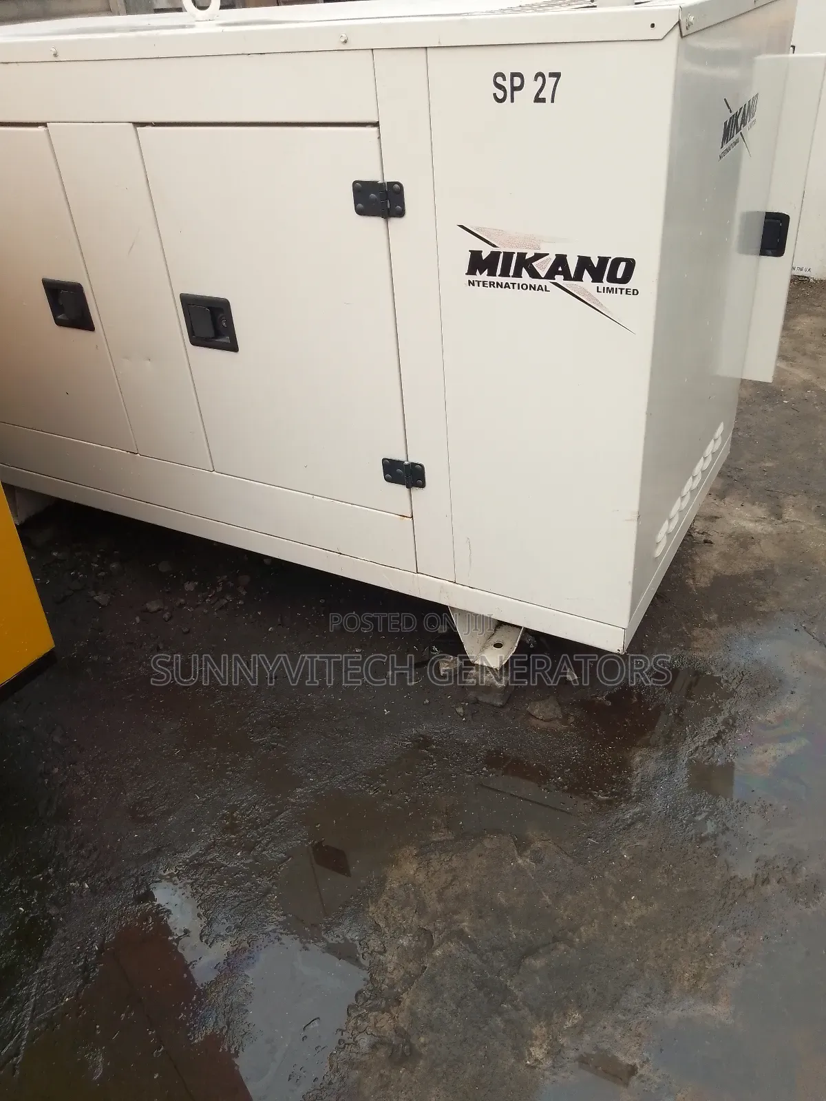 27kva Perkins Generator Mikano Super Silent Working Perfect
