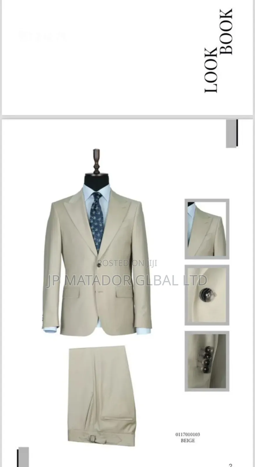 Original Italian Zecca Men's Suits