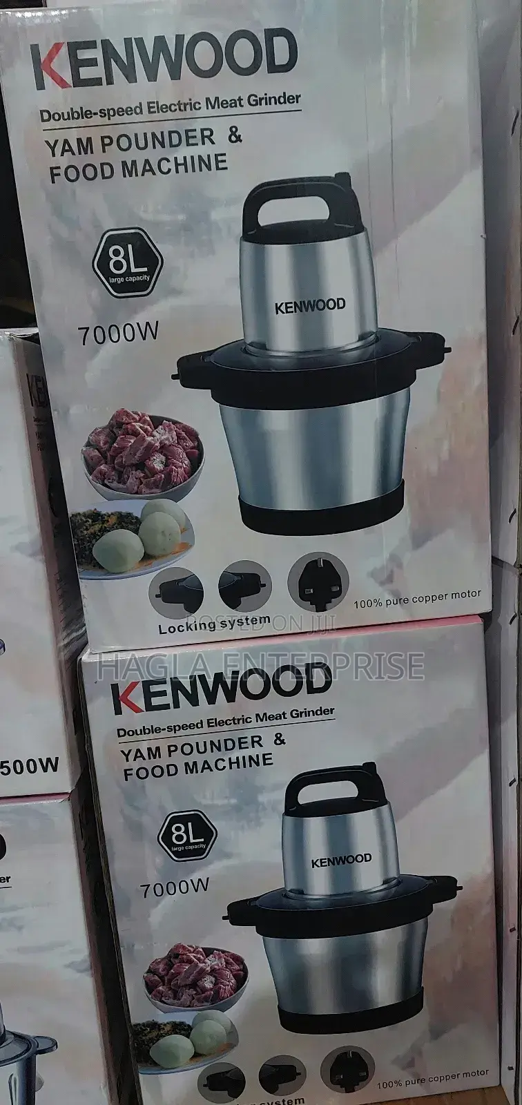 8l Yam Pounder And Food Processor