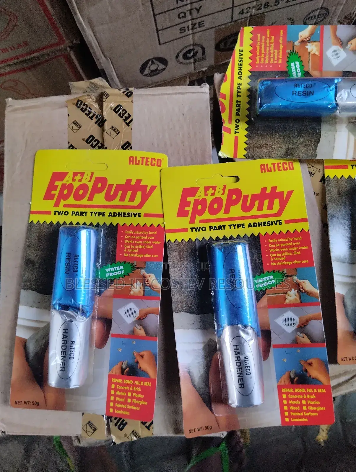 Epoxy Resin and Hardener Gum