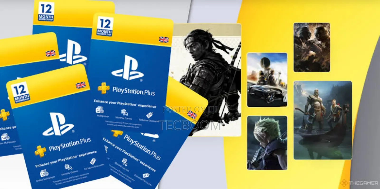Playstation Plus - Access to Vast Library of Ps4 Ps5 Games
