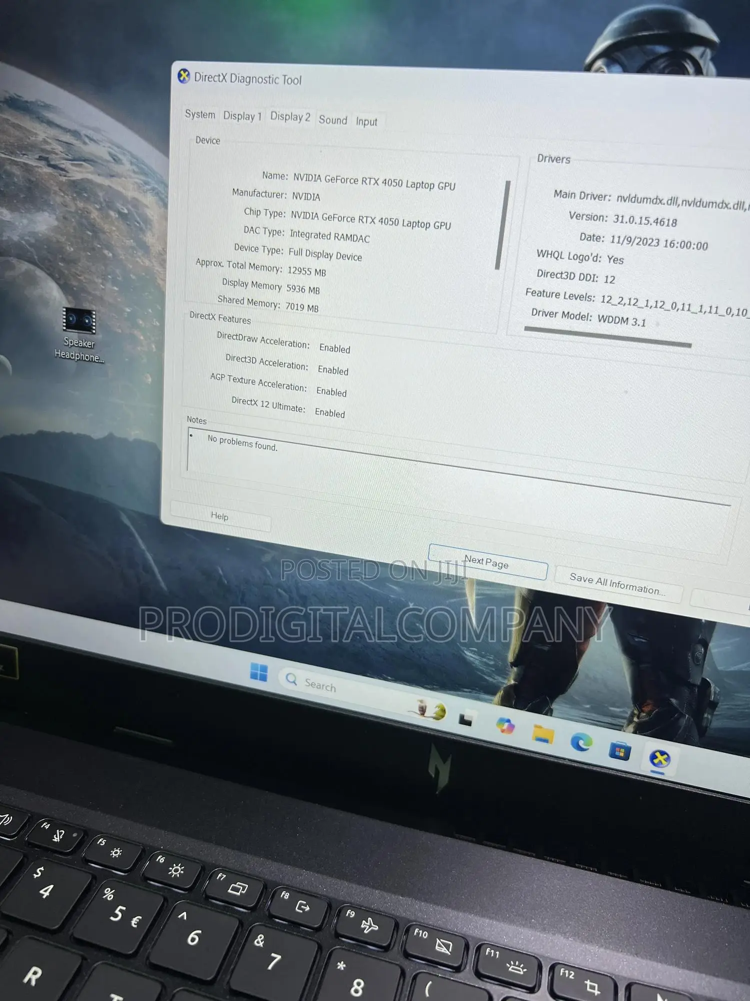 Laptop Acer Aspire V Nitro 16GB Intel Core i5 SSD 512GB