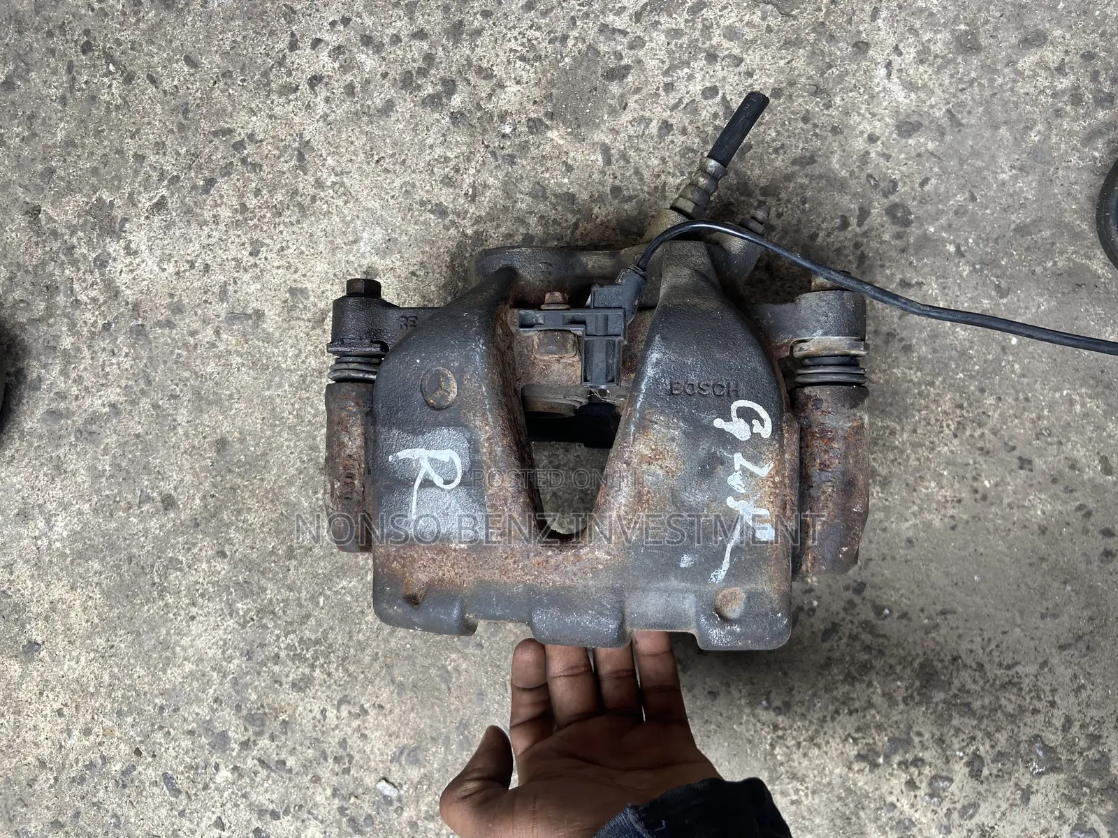 Front Calliper GLK Right Side