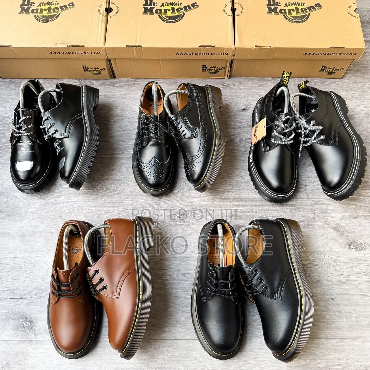 Original Dr Martens Leather Loafers Shoes